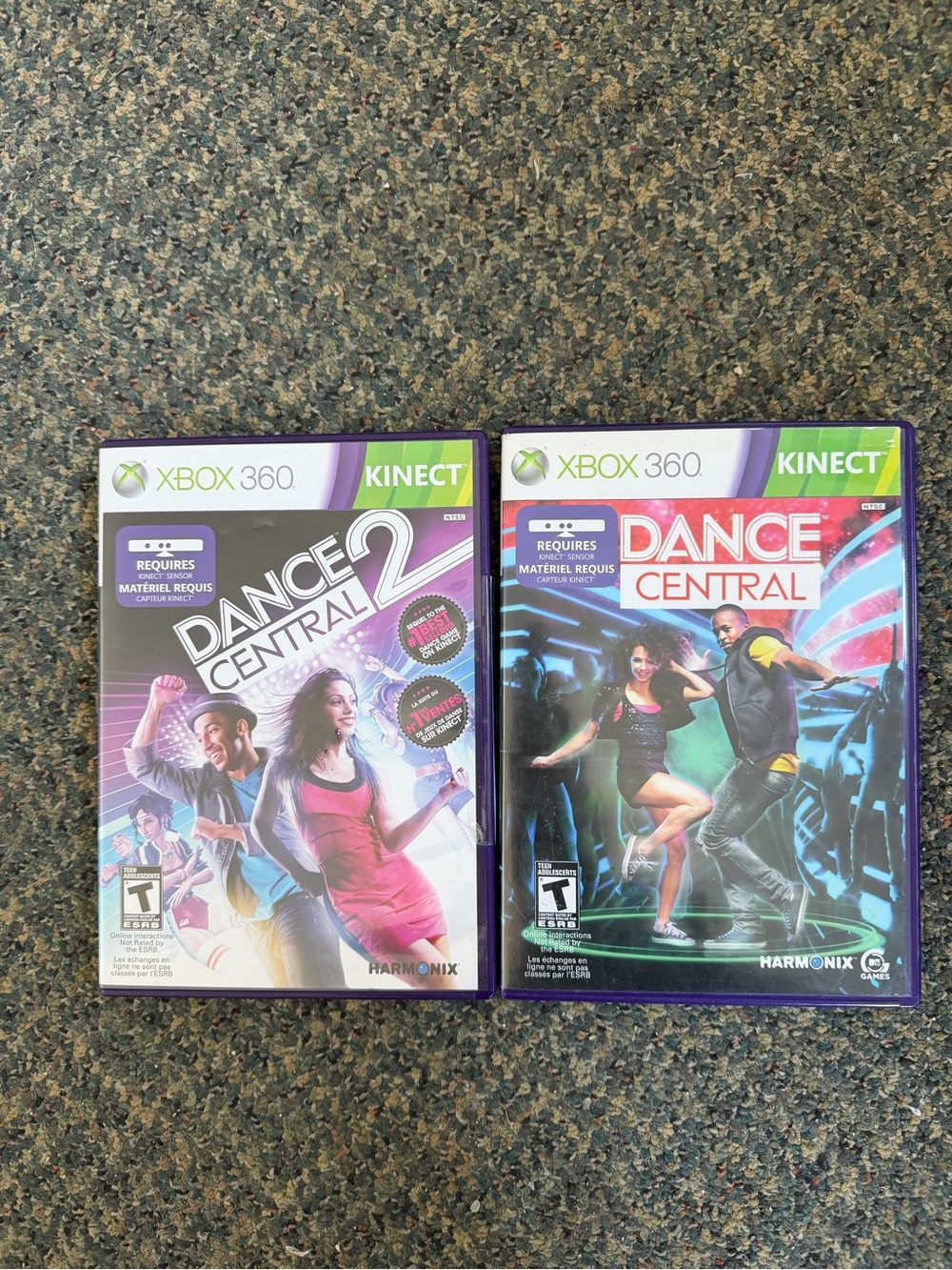 Dance Central & Dance Central 2 Games for XBOX 360